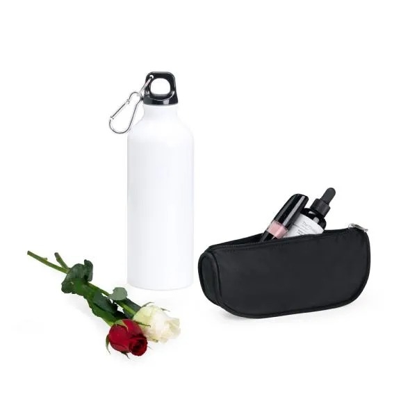 KIT GARRAFA E NECESSAIRE - 2 PÇS